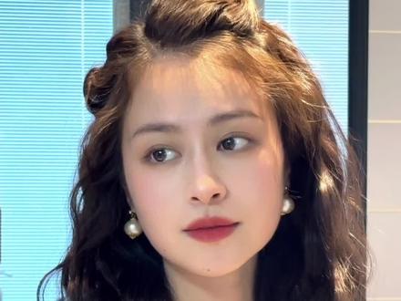 公主蛋卷头教程,超级简单~#头顶蓬松技巧 #港风蛋卷头 #发根蓬松 #雷瓦蛋卷棒