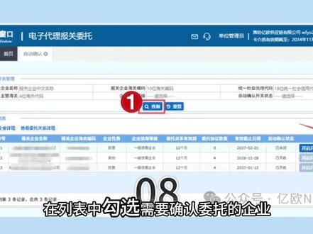 【外贸人必看】自动确认报关委托全流程指南#职场干货 #外贸出口 #报关 #报关委托 #山东亿欧