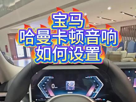 宝马哈曼卡顿音响就要这样设置#宝马 #宝马3系 #哈曼卡顿#宝马音响