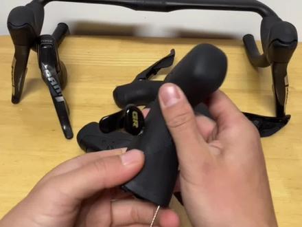 蓝图变速L-TWOO手变位置换挡拨片对比shimano➕sram#公路车 #自行车 #公路车运动