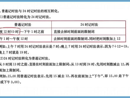 《认识计时法》#青岛版数学六三制 #三年级下册数学新版 #小学数学教学 #创作者中心 #创作灵感