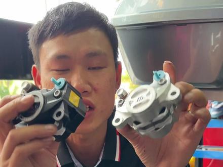 #云摩会电驱 明哲赛道螃蟹新款到货,采用cnc的一个工艺,原厂自带白皮,喜欢的可以小黄车下单!#小牛电动 #九号电动 #新国标电动车 #电摩