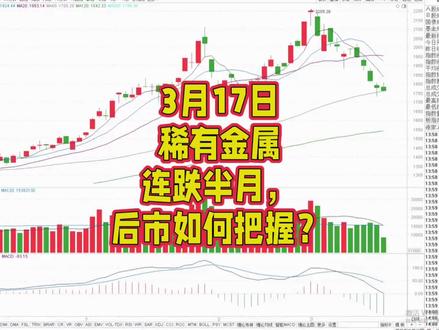 3月17日稀有金属连跌半月,后市如何把握?