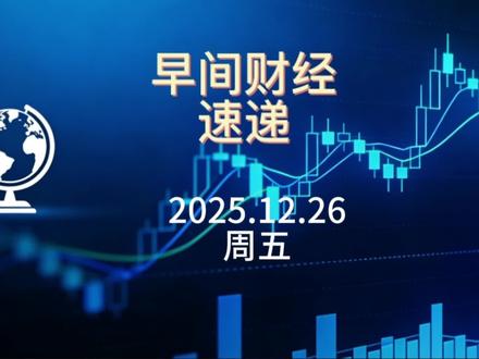 每日早间财经新闻#财经 #A股#美股 #圣诞节 #上市公司