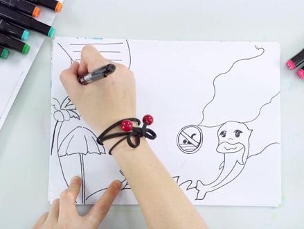 暑假到了,小朋友们不要去野泳哟