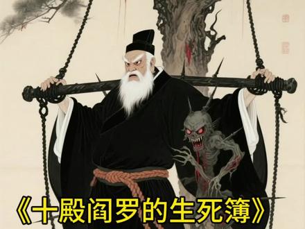 十殿阎罗的生死簿。#阎罗王 #十殿阎罗