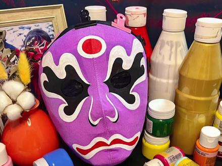 这样练川剧变脸脸谱,你学会了吗?#画脸谱#川剧脸谱#川剧变脸#变脸 #绘画过程 #手工 #国粹 #脸谱