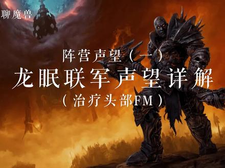 WLK阵营声望之龙眠联军声望(治疗头部FM) #游戏精彩时刻 #游戏 #网络游戏 #网游 #怀旧游戏