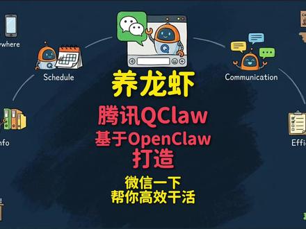 QClaw体验 养龙虾 腾讯版OpenClaw 微信帮你干活 QClaw体验,养龙虾,腾讯版OpenClaw,微信一下帮你高效干活,安装配置实战一次性说清楚。#OpenClaw #QClaw