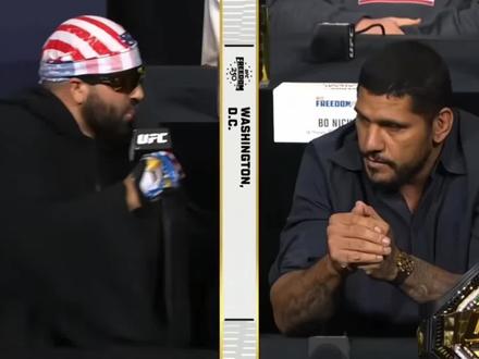 佩雷拉惨遭挑衅,托普利亚仗义相助 #佩雷拉 #托普利亚 #ufc