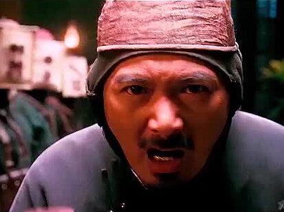 真假麻F火拼,最后张麻子出面震场,霸气十足。#让子弹飞 #宅家dou剧场