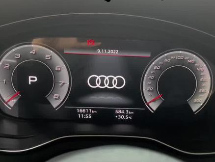 20款奥迪A4L隐藏功能,运动仪表➕转向灯3变5➕Audi 心跳之音➕锁车喇叭➕动态尾灯,#成都改装 #每天一个用车知识 #奥迪原厂升级 #隐藏功能