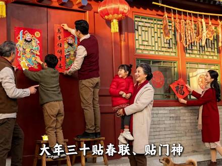 春节贴门神,这门神到底啥来头?为何派他来守门? #春节 #门神 #传统文化 #民俗文化