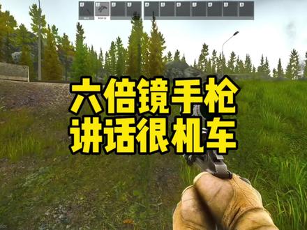 #逃离塔科夫 六倍镜手枪讲话很机车