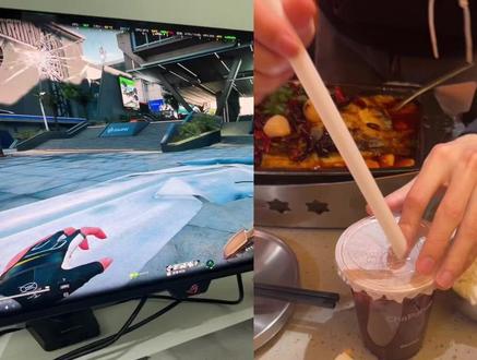 今天休息日!分享一下我们的故事^^ #vlog十亿流量扶持计划 #三角洲行动 #恋爱日常 #恋与三角洲