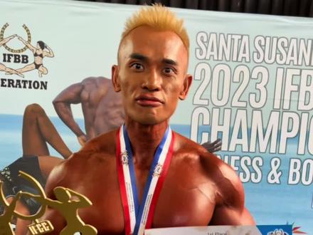 为国争光!一不小心拿下世界健美健身锦标赛大师组冠军!首位大师组传统健美世界冠军哦🏆你get到了吗?#中国队 #为国争光 #get哥夺冠 #get哥直播 #get哥世界健美冠军