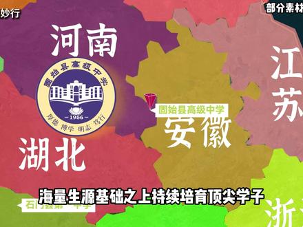 全国最厉害的10所县级高中,它们都分布在哪些城市? #全国 #高考 #全国高考 #知临中学 #郸城一高