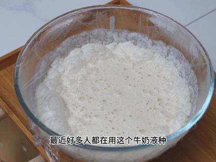 让面包变好吃的㊙️决/牛奶液种#烘焙 #牛奶液种 #面包