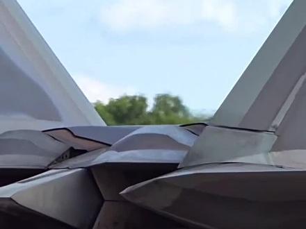 F119矢量发动机尾喷特写#航空 #f22猛禽隐身战机