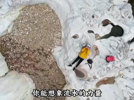 贵州关岭冰臼,仿佛打开了异世界的大门#地球伤疤 #滴水穿石 #时间的力量 #贵州小众景点