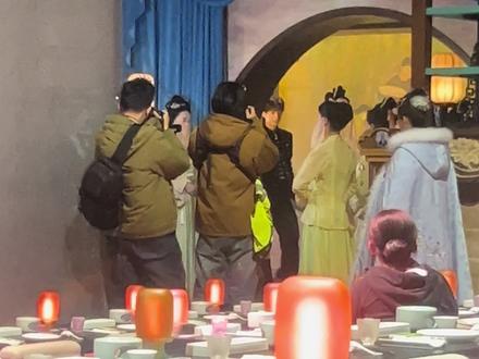 眼花了?在清明上河园看到林子烨了?#清明上河园