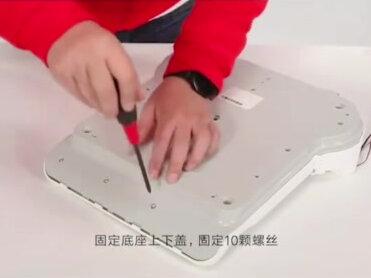 小米高温洗地机基站拆装机视频