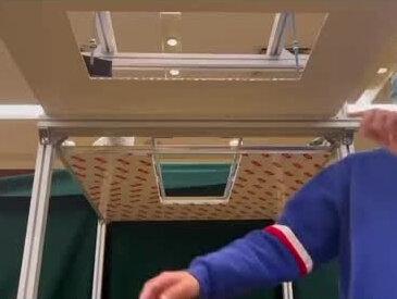 松下浴霸蜂窝大板安装视频