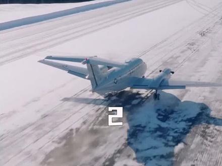 极端寒冷的阿拉斯加冰上机场#飞机 #波音 #机场 #dou来安利纪录片