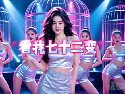蔡依林【看我七十二变】AI原创MV!破笼蜕变,甜酷舞台耀万千 #原创视频#自制mv#蔡依林#AI生成#千玺甜酷舞台