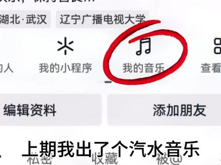 抖音主页为什么没有我的音乐#如何添加我的音乐到抖音主页#汽水音乐分享##教程来了 #创作灵感