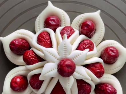 过年必做的十种花样枣馍看一遍就能学会#花样面食 #枣花馍#枣花馒头 #过年蒸枣花馒头