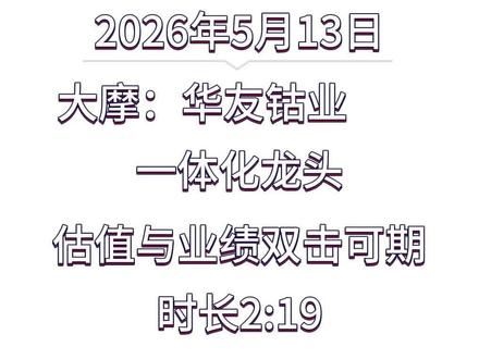 第 147 集 摩根士丹利:华友钴业 一体化龙头,估值与业绩双击可期
#摩根士丹利 #华友钴业 #有色金属 #锂 #镍
