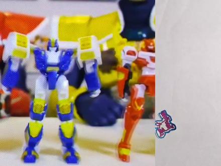 迷你特工超变合体炫龙王#看动画学画画