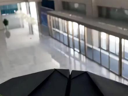 翅膀会煽动的蝙蝠纸飞机#折纸#纸飞机#手工 #玩具