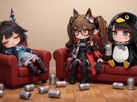 小企鹅落入虎口#明日方舟终末地 #终末地公测 #二次元 #游戏