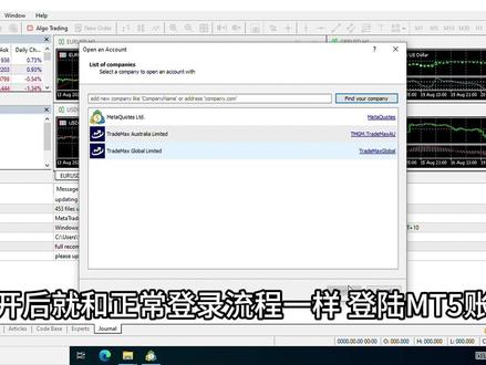 MT5如何多开 #MT5 #MetaTrader #教程 #TMGM #EA