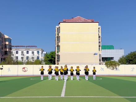 #运动会开幕式 #活力校园#宁河区芦台芦台镇第一小学 宝贝们第一合作,棒👍🏻