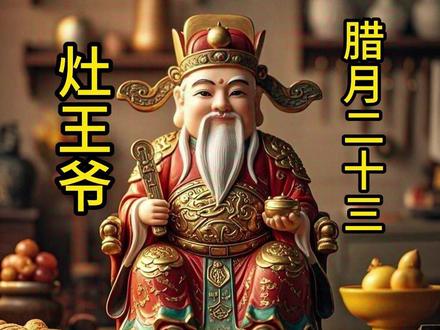 腊月二十三如何祭灶王爷 #灶王爷 #腊月二十三