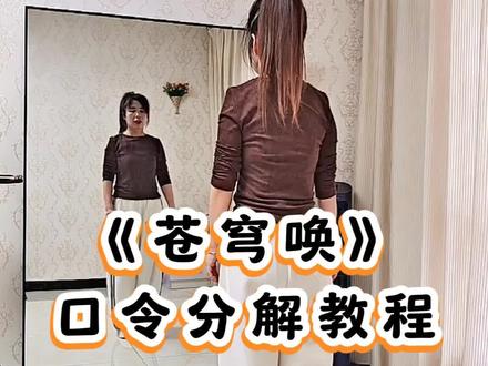《苍穹唤》保姆级口令分解来喽#背面演示好学易懂