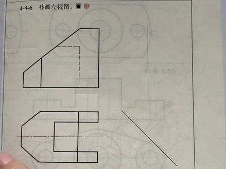 快速学会根据两视图补画第三视图绘制过程(一)切割类
