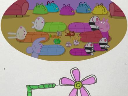 小猪佩奇简笔画 #简笔画 #启蒙早教 #儿童动画 #内容启发搜索 #画画