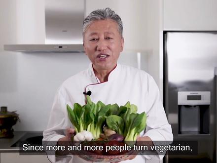 班单老师教大家做藏餐(凉拌油菜)