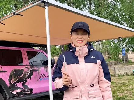 正确的使用风绳和地钉,可以延长车边帐篷使用寿命!户外使用车边帐一定要拉风绳哦!#户外露营装备 #艾赛车边帐