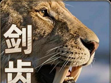 你以为的剑齿虎其实不是虎,它的咬合力甚至不如猫#科普