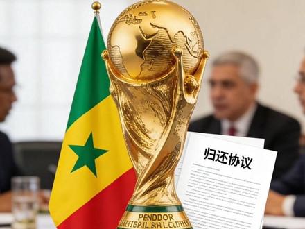 用钢枪守金杯!塞内加尔把奖杯送进军营,谁来都不给#塞内加尔 #非洲杯 #懂球王