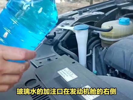 玻璃水怎么加?一篇就能get的简易指南 #玻璃水 #玻璃水指南 #玻璃水位置