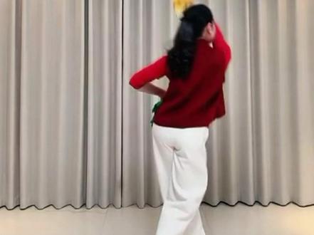 #谁家大美人 完整版 背面 编舞花与影#秧歌