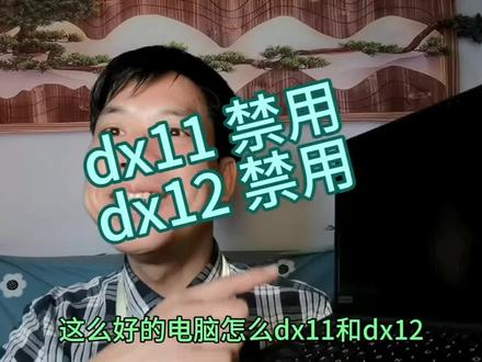 dx11或dx12被禁用#dx11禁用#dx12禁用
