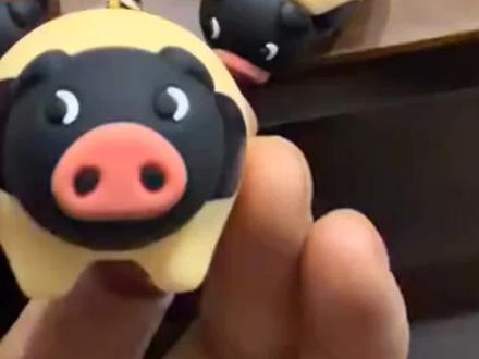 逐玉张凌赫田曦薇同款小猪惊堂木长玉同款可爱小猪#逐玉 #张凌赫 #田曦薇 #挂件 #玩个很新的东西