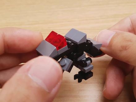 #乐高 #积木 #变形金刚 #机器人 #机甲 #玩具 【乐高积木MOC教程】迷你霸王龙变身为超萌宝宝机甲